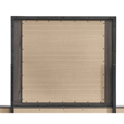 Aberdeen G02500-M Mirror , Gray/Oak