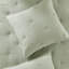Ensemble de courtepointe brodée en coton de qualité supérieure avec taies décoratives standard