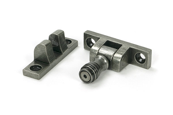 Prestbury Brighton Fastener - Narrow (Square), Pewter Patina