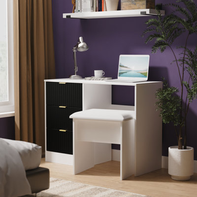 Berklie 3 Drawer Vanity (Ready Assembled)