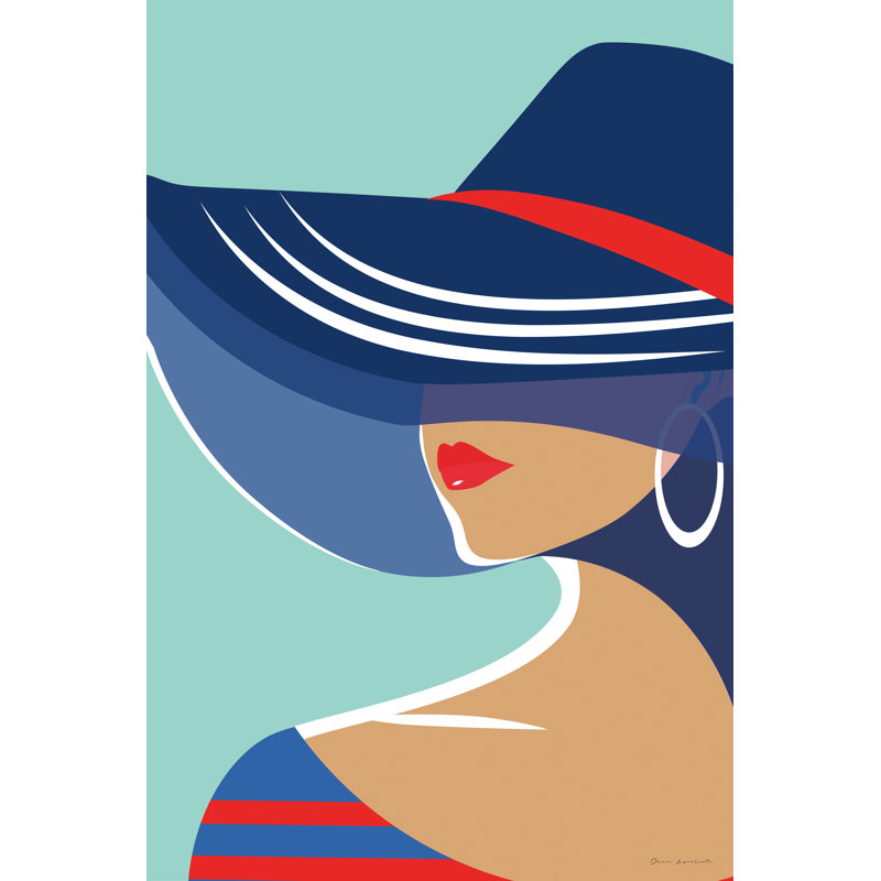 «Beach Chic II» par Omar Escalante - impression sur toile tendue, H 12 po x l 8 po