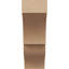 Bois de cèdre brut Asheboro, grain de bois TimberThane Corbel, apprêté brun clair-88289113