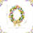 18"D Easter Egg Shaped Eggs Wreath