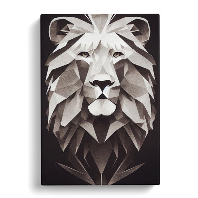 Lion Fantasy - Wrapped Canvas Print