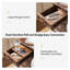 Table de bout en bois massif H 25 po Williams-749506666
