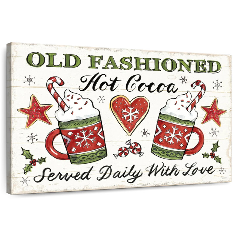 Plaque murale Kema Christmas Treats I, H 16 po x l 24 po