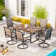 Argyri Rectangular 6 - Person 64" Long Dining Set