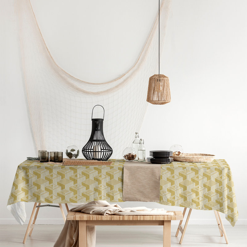 Nappe de gratte-ciels classiques, Jaune