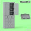 Armoire de cuisine 72,5 po