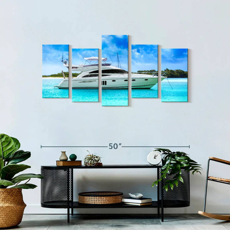 Mehar Caribbean Yacht de luxe, H 24 po x l 49 po