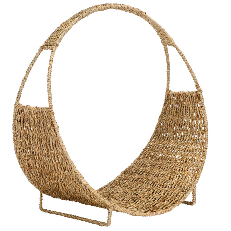 Rangement pour bûches Blume, Naturel