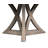 Casual Oak Round Dining Table-114022744-114022742