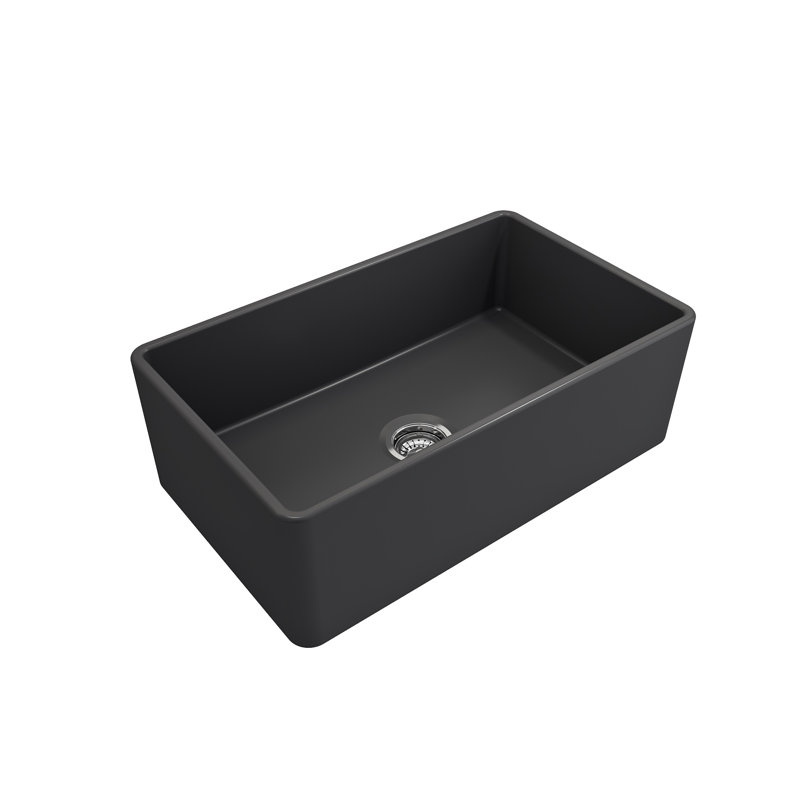 30'' L Kitchen Sink, Matte Dark Gray