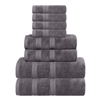 Ensemble de serviettes 8 pièces Superior Smart Dry Zero Twist