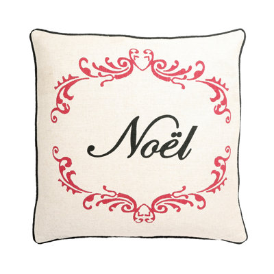 Feather Reversible Throw Pillow