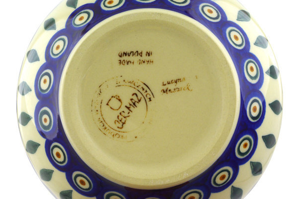 Peacock Stoneware Rice Bowl