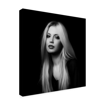 Œuvre d'art sur toile monochrome Alexandra Fira