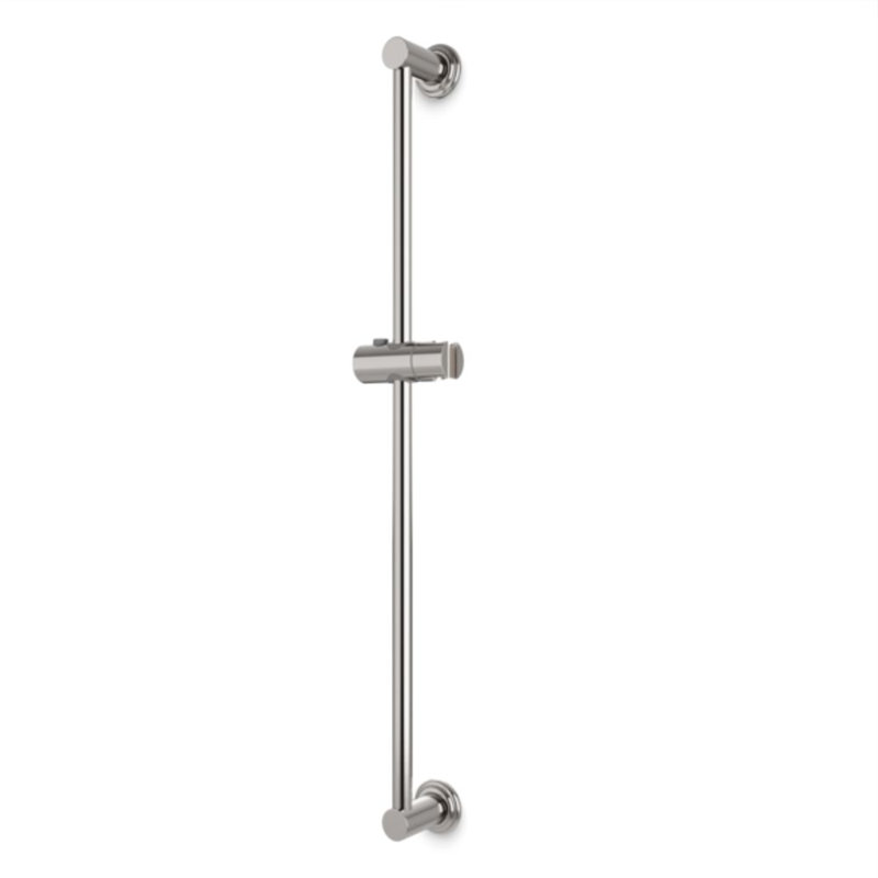 Barre coulissante avec écussons classiques, Nickel brossé