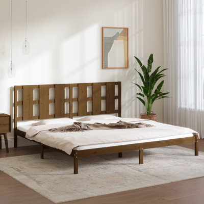 Aqib Solid Wood Bed
