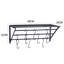 Metal Rectangle Wall Mounted Pot Rack