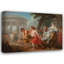 «Cleobis and Biton with Cydippe in the Front of Hera Temple» par Jean Bardin - Art mural sur toile tendue avec châssis-215519520
