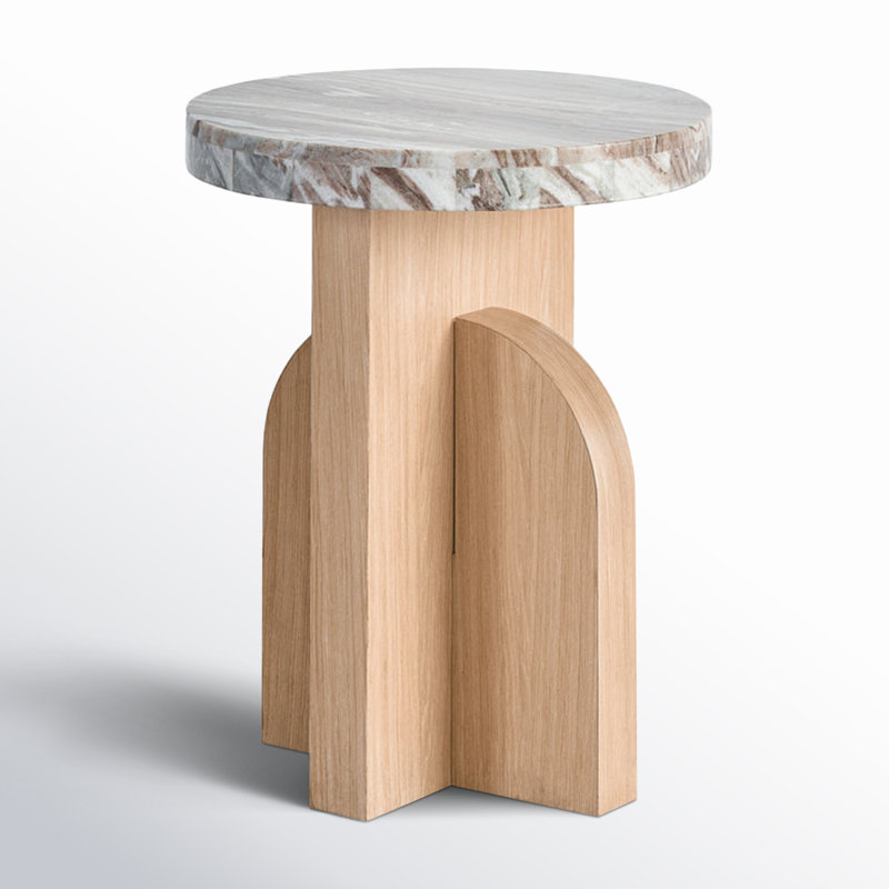 Marble End Table