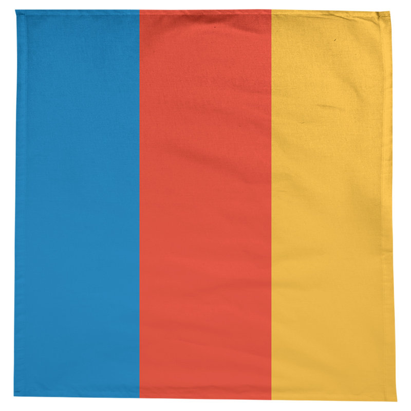 Nappe Basketball, Oklahoma City, bleu / orange / jaune