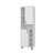 FM FURNITURE Buckshot Kitchen Pantry with Open Storage and 2 Doors,  White