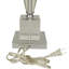 Lampe de table 28,5 "grise
