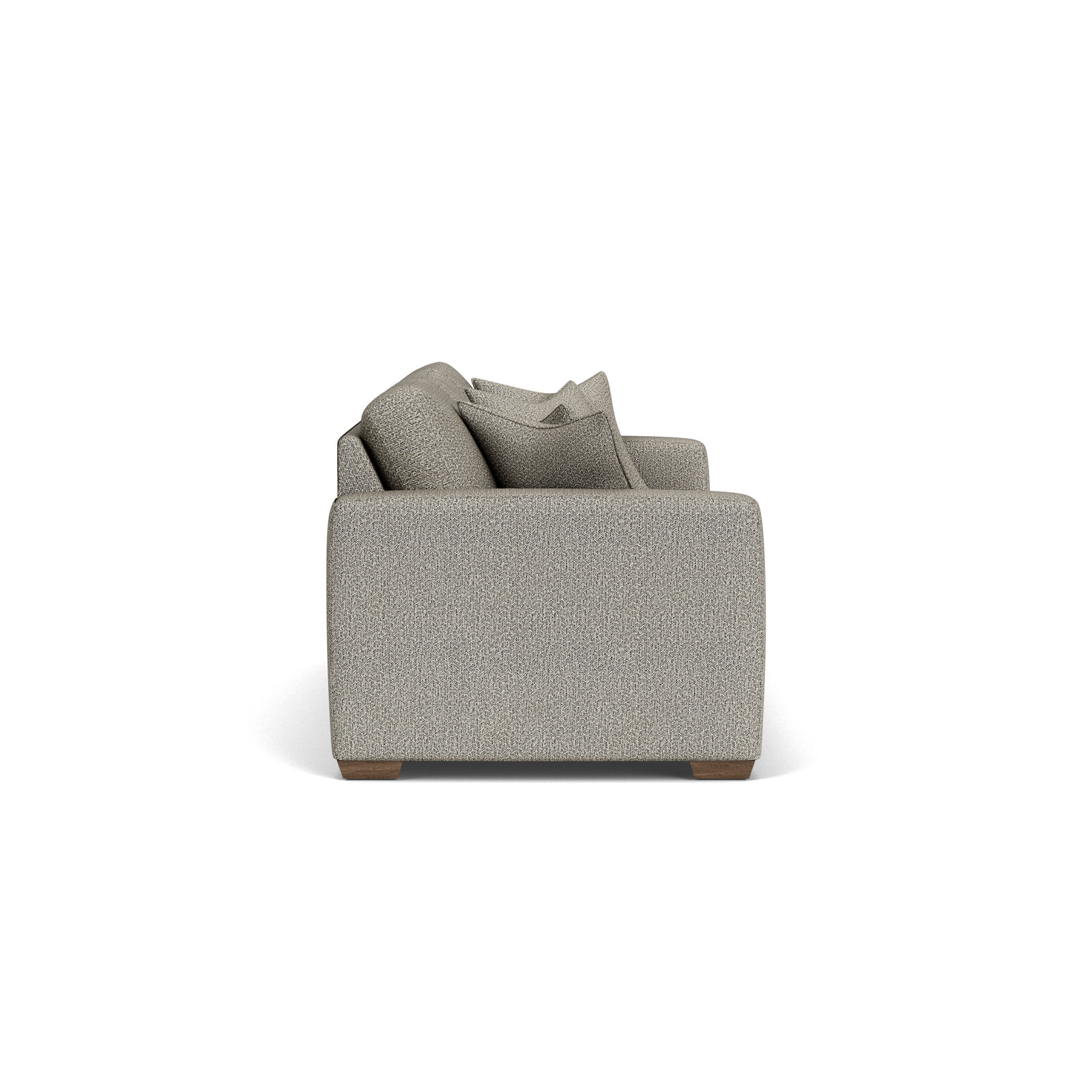 Anaiza 104'' Upholstered Sofa, Gray Polypropylene/Olefin, 37" H x 92" W x 41" D