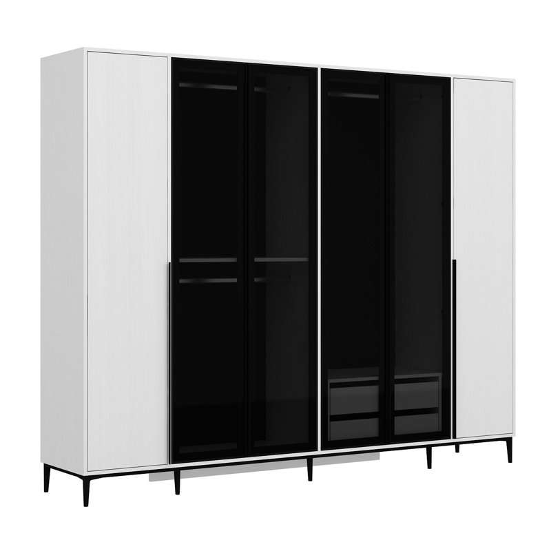 Elina Manufactured Wood Wardrobe