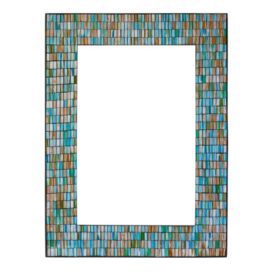 Miroir de mosaïque mural Zorigs