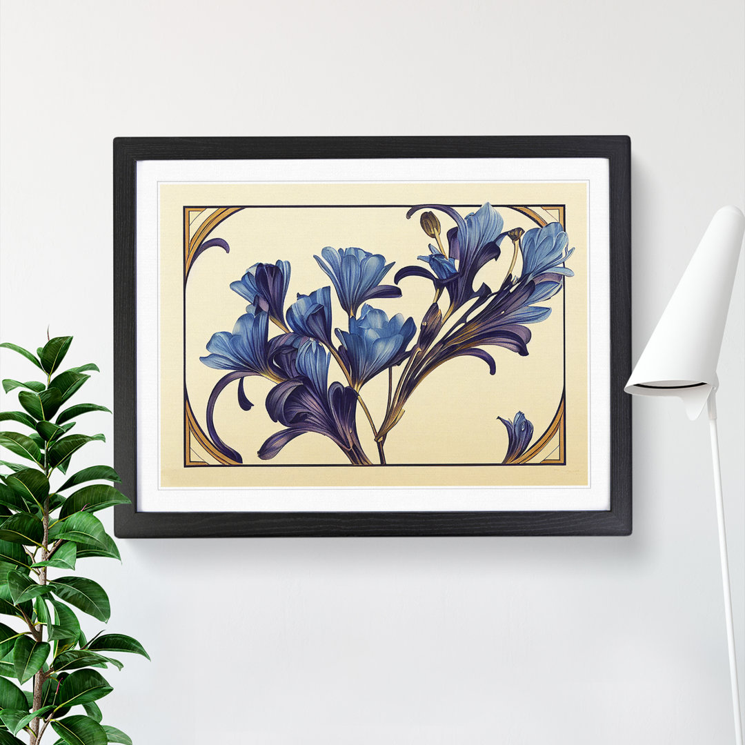 Bluebell Flower Deco - Single Picture Frame Painting