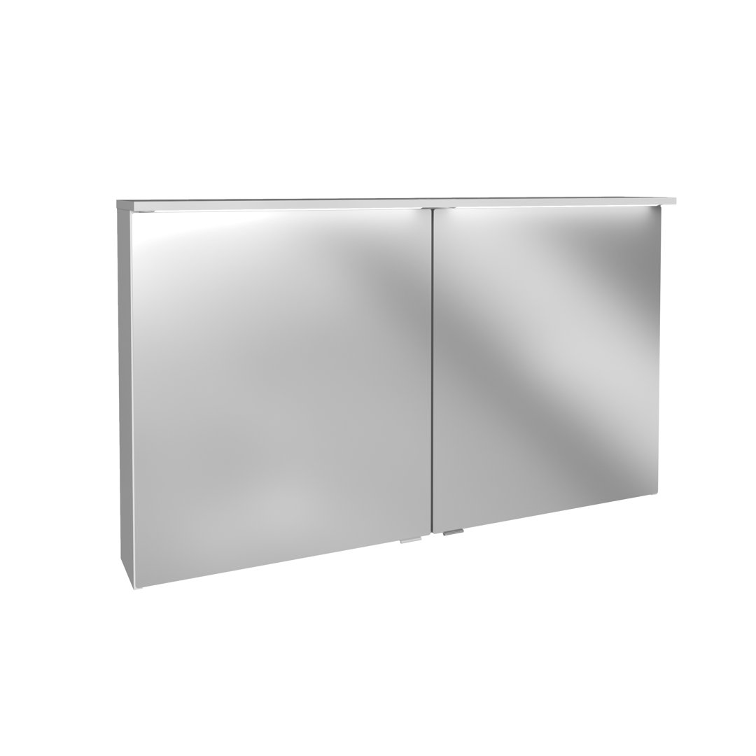 120 cm x 70 cm Spiegelschrank Oxford mit LED Beleuchtung