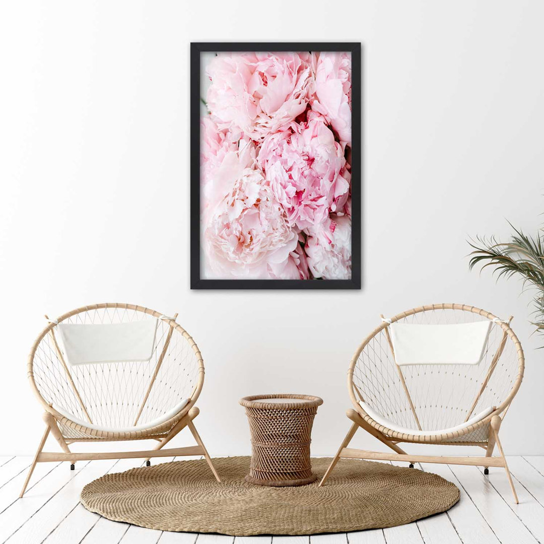 Gerahmter Fotodruck Peonies in Bloom