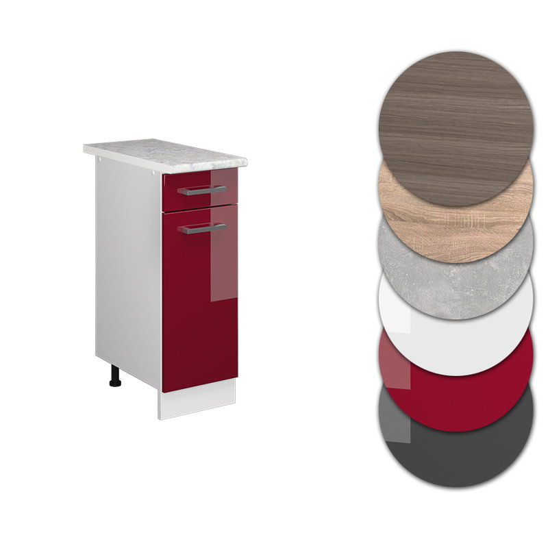Lachonne Module 256 + front Sonoma + AP (12), White/Bordeaux