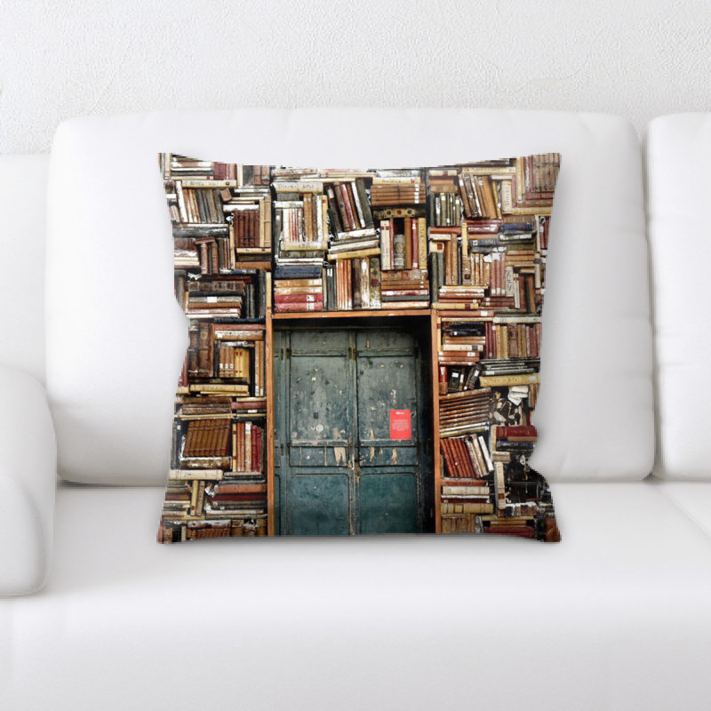 Coussin décoratif books