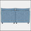Canapé confortable de style Mid-Century moderne avec rangement pour les petits espaces et les salons-1109354379