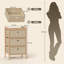 3 Drawer Storage Drawer-915755094