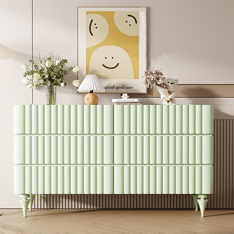 Buffet décoratif simple et moderne à plusieurs tiroirs