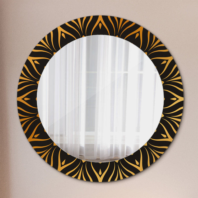 Huldar Glass Flat Wall Mirror