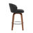Swivel Upholstered Counter & Bar Stool With Wood Frame (Set Of 2)-117969101-117969104