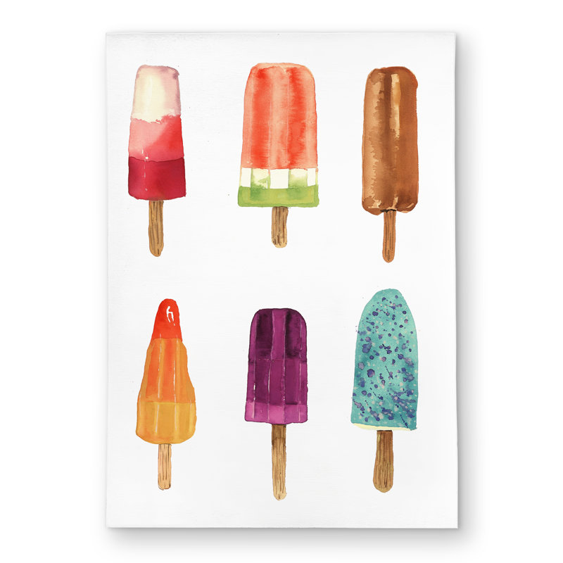 Iced Lollipop Beige Children Art Outdoor Area Rug | Home Decor