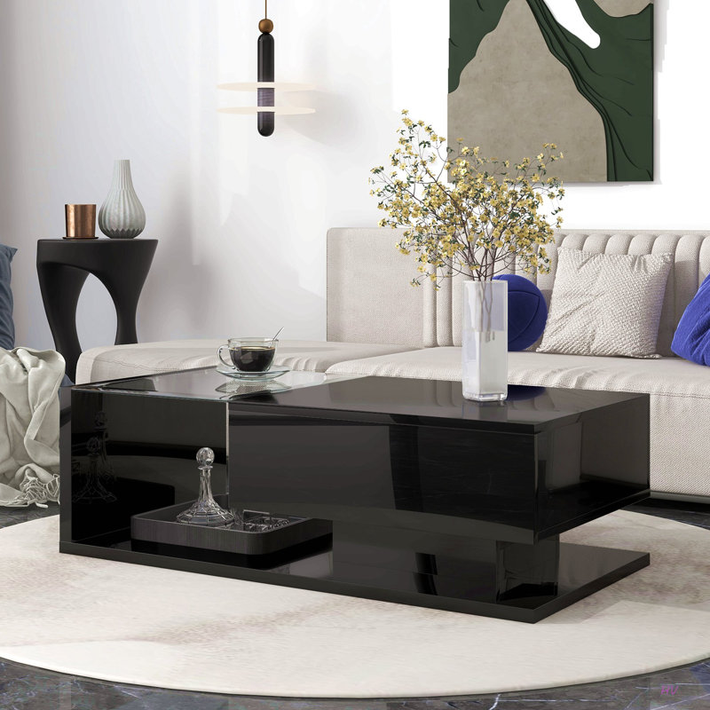 Table basse Modern, Noir