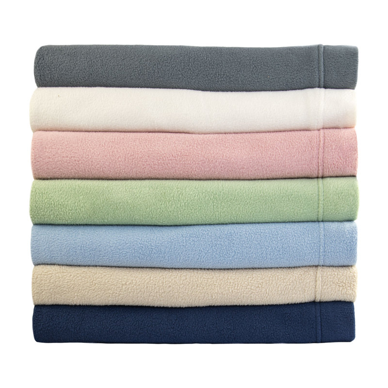 Soft Lux MicroFleece Sheet Set, Ivory, Queen Sheet Set + Fitted Sheet + 2 Pillowcases