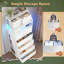 Grande armoire de rangement à 7 tiroirs avec éclairage à DEL, organisateur moderne avec tablette ouverte pour le salon de la chambre à coucher-998770782