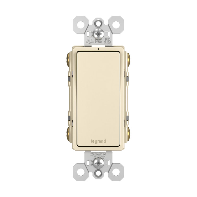 Radiant 15-Amp 4-Way Rocker Light Switch