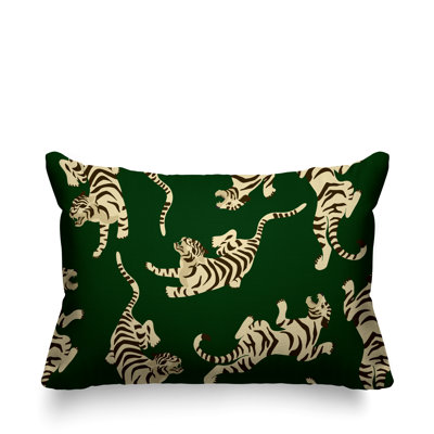 Coussin décoratif intérieur / extérieur Tigger Boho Tiger