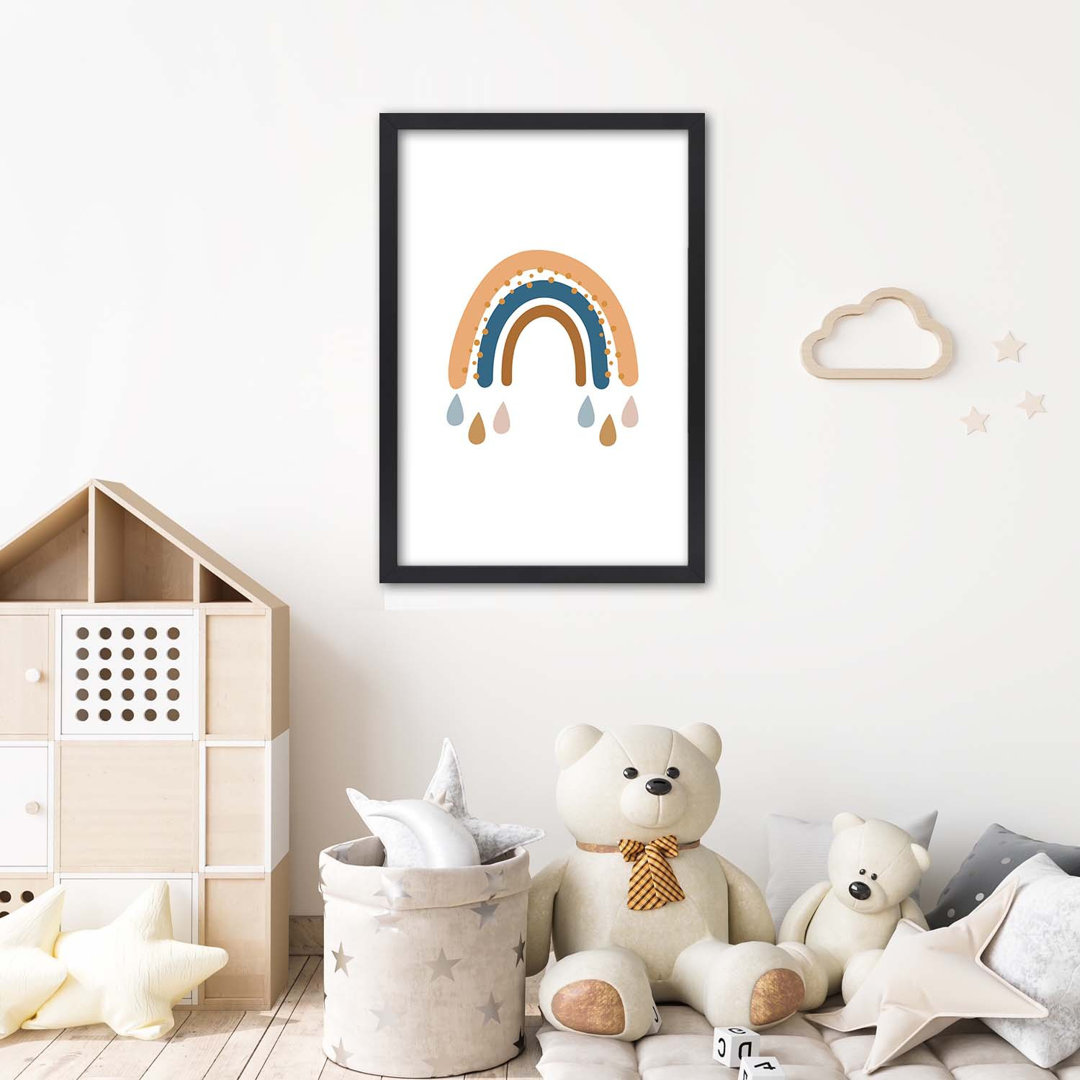 Gerahmtes Poster Rainbow Weather