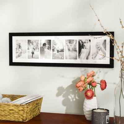Black Matte Picture Frame with Mat